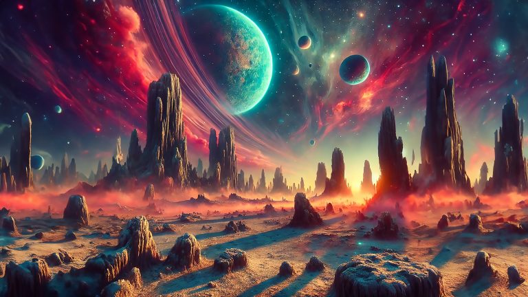 Alien Horizon wallpaper