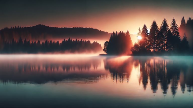 Dawn Reflection wallpaper
