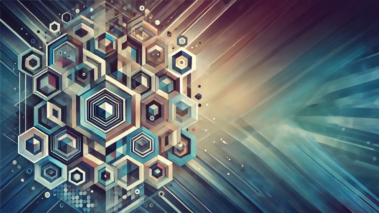 Hexagon Symphony wallpaper