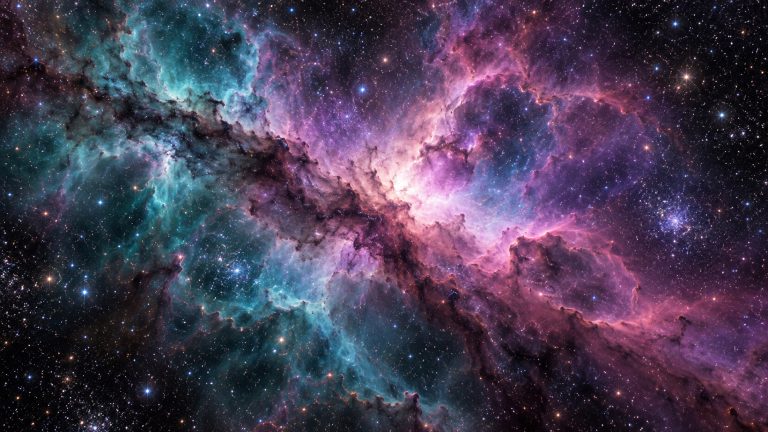 Nebula Bloom wallpaper